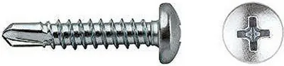 Immagine prodotto di Set di viti autofilettanti CELO zincate (Ø 5,5 x 63 mm)
