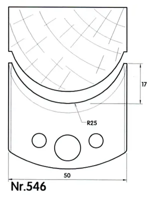 Immagine prodotto di BRÜCK UNI-Abweiser 50 mm Profil-Nr. 546 | 39546