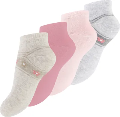 Produktbild von Cotton Prime® 8 Paar Kinder Sneaker Socken Sweet Flower 27-30