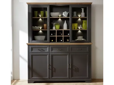 Produktbild von Buffet Küchenschrank Anrichte Brotschrank Esszimmerschrank Schrank "Jillana I"