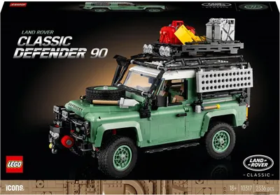 Produktbild von LEGO® Icons 10317 Klassischer Land Rover Defender 90, seltenes Set