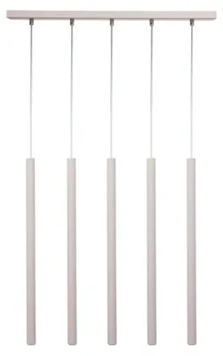 Immagine prodotto di Lampada a sospensione SOPEL grigio chiaro 5xG9x3W in metallo, dimensioni: 80x60x5 cm, IP20, Sigma Lighting
