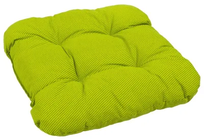 Obrázek produktu pro Podsedák 38 x 38 x 8 cm Sun Garden 50310-211 jednobarevný zelený