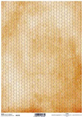 Produktbild von ITD Reispapier Decoupage Bastelpapier, Kamm R1573