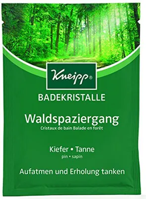 Image de Cristaux de bain Kneipp Promenade en forêt relaxant frais naturel 60g