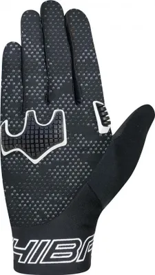 Produktbild von CHIBA Infinity - Radhandschuhe schwarz/weiß, S, atmungsaktiv & touchfähig.