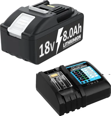 Obrázok produktu pre 18V batéria, kapacita 7,0 Ah, 8,0 Ah, nabíjačka 8,0 Ah, 18V