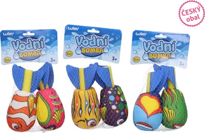 Produktbild von Wasserbomben 2 Stück 17 cm – Tschechische Verpackung
