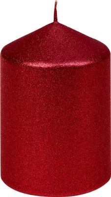 Produktbild von Weihnachtskerzen Stumpenkerze "Kiew" Rot 100/67 mm