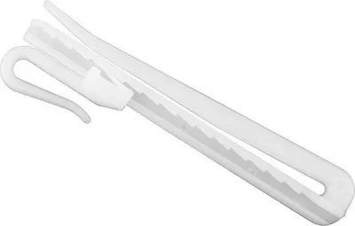 Imagen del producto de Unyqoos® Gancho ajustable para cortinas, 9 cm – Antex, un gancho para cortinas ajustable y fácil de quitar, compatible con Vlieseline® de 6/7 cm