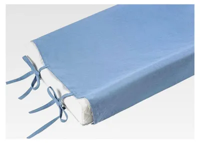Produktbild von Wickelunterlage, weiche, atmungsaktive Wickeltischplatten für Neugeborene, abnehmbare Windelunterlage (Blau)