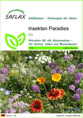 Produktbild von SAFLAX - Insekten Paradies - Mix - 1000 Samen