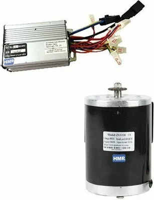 Produktbild von RC Elektro Motor 48V 1000W 3000RPM MY1020 + Controller 48V 1000W