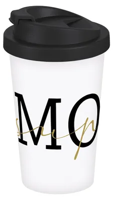 Coffee-to-go-Becher Super Mom 400 ml doppelwandig