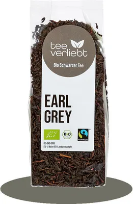 Produktbild von teeverliebt - Earl Grey  & FairTrade Schwarzer Tee | 100g