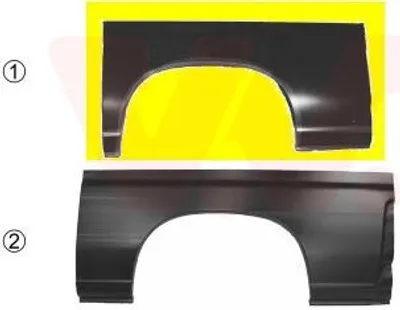 Produktbild von VAN WEZEL Seitenwand Reparaturblech für FIAT DUCATO Pritsche/Fahrgestell (230) DUCATO Kasten (244) DUCATO Bus (230) DUCATO Bus (244, Z) DUCATO Kasten