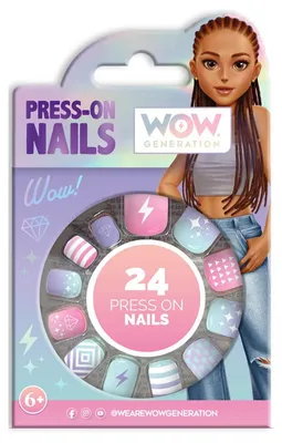 Produktbild von Wow Generation Set 24 adhesive nails