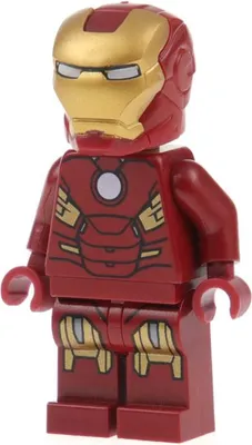 Produktbild von 1x Lego Minifigur Super Heroes Iron Man Mark 7 Doppelgesicht Helm 10721 sh0231