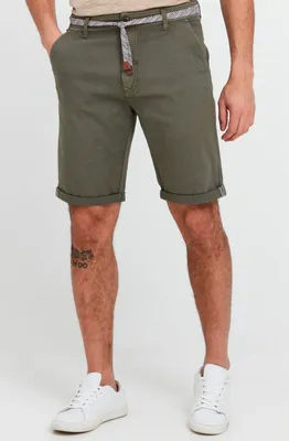 Produktbild von SOLID SDMaris Herren Chino Shorts Bermuda Kurze Hose mit Kordelgürtel Regular Fit