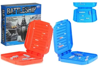 Produktbild von Leantoys Kriegsschiff-Strategiespiel - Seekampfspiel