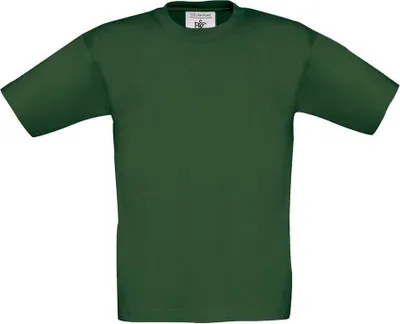Obrázek produktu pro Dětské tričko, krátký rukáv - B&C EXACT 150/K - bottle green - velikost 3/4