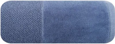 Zdjęcie produktu dla Eurofirany 466375, 50 x 90 cm, Bawełna, Niebieski, 1 szt.