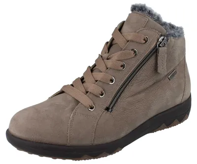 Produktbild von WALDLÄUFER H Teresa Damen Schnürstiefelette braun Nubukleder - Größe: UK 6