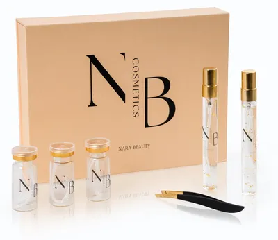 Kollagen-Seidenfaden-Set mit Goldserum, 36 Fäden
