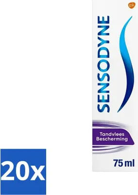 Produktbild von Sensodyne Zahnpasta Zahnfleischschutz 75 ml - Vorteilspack - 20 Stücke