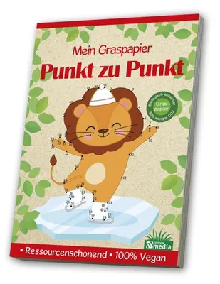Produktbild von Malblock Graspapier - Punkt zu Punkt