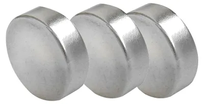 Produktbild von Neodym-Scheibenmagnet, 20 x 3 mm, 3 Stück