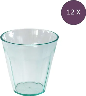 Zdjęcie produktu dla Koziol Nora Kubek 300 ml przezroczysty zielony Zestaw 12 sztuk