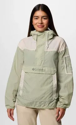 Produktbild von Columbia Challenger II Windbreaker Damen Kapuzenshirt Grün S
