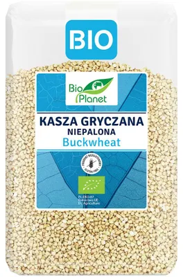 KASZA GRYCZANA NIEPALONA BEZGLUTENOWA BIO 2 kg - BIO PLANET