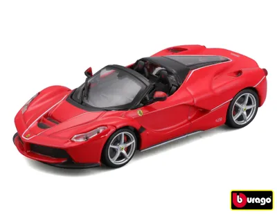 Image de Bburago 1:43 Ferrari Signature Series Laferrari Aperta Rouge