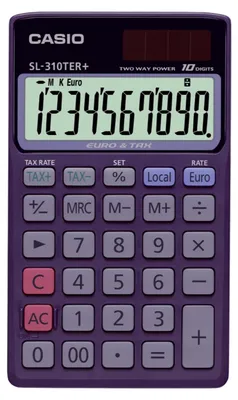 Immagine prodotto di Calcolatrice tascabile Casio SL-310 TER Plus