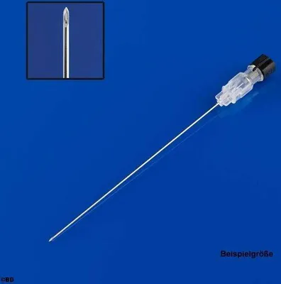 Produktbild von Spinalkanülen 22 G x 1 1/2, schwarz Pack: 25 Stück | Packung (25 Stück)
