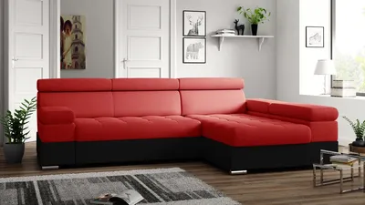 Produktbild von Ecksofa mit Schlaffunktion PAULO Bettkasten Ottomane Rechts