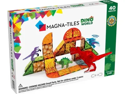 Obrázok produktu pre Magna Tiles - Svět dinosaurů (40 ks)