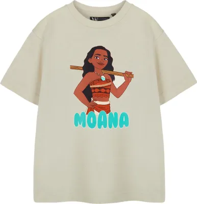 Immagine prodotto di Moana - T-shirt per bambina a maniche corte NS8970 (116) (farina d'avena)