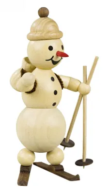 Produktbild von Schneemann Skilehrer Höhe 12cm NEU