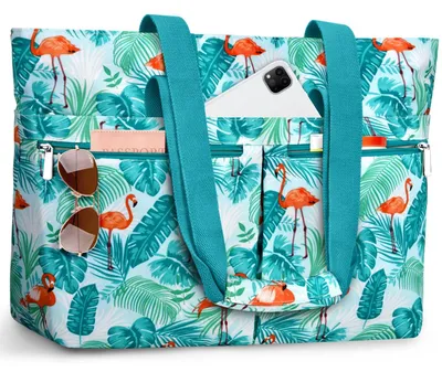 Immagine prodotto di Borsa da spiaggia da 45 litri, verde, impermeabile, pieghevole, ideale per la spiaggia