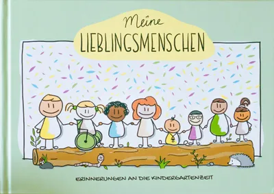Produktbild von Freundschaftsbuch Meine Lieblingsmenschen - Erinnerungen an die Kindergartenzeit