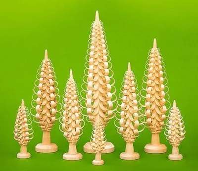 Produktbild von Tischdekoration Spanbaum BxHxT 16x45x16cm NEU