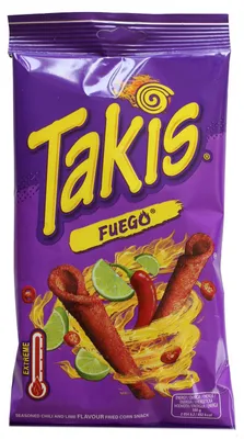 Obrázek produktu pro Takis snack kukuřičné tortilla chips Fuego extreme hot 100g ESP