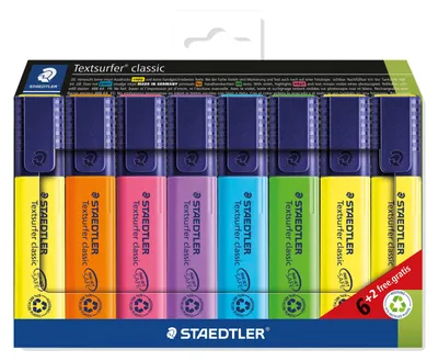 Zdjęcie produktu dla Staedtler Textsurfer classic 364, 8 szt.