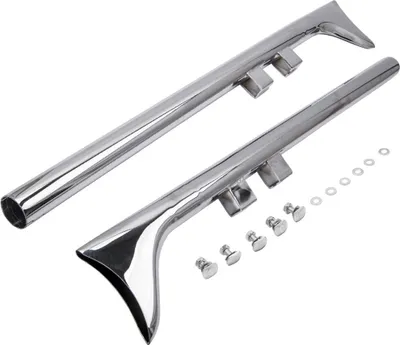 Produktbild von 36 "Fishtail Fish Tail Auspuff Slip On Schalldämpfer for Harley Touring Dresser