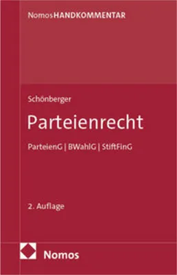 Obrázek produktu pro Parteienrecht
