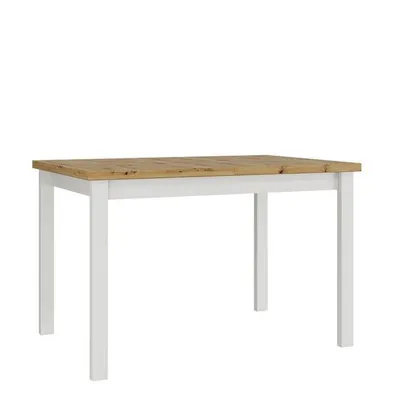 Obrázek produktu pro Rozkládací kuchyňský stůl 120x80 cm ELISEK 1 - dub sonoma / bílý