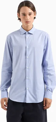 Produktbild von Armani Exchange 6dzc22-zn5sz Langarmhemd Blau M Mann Blau M